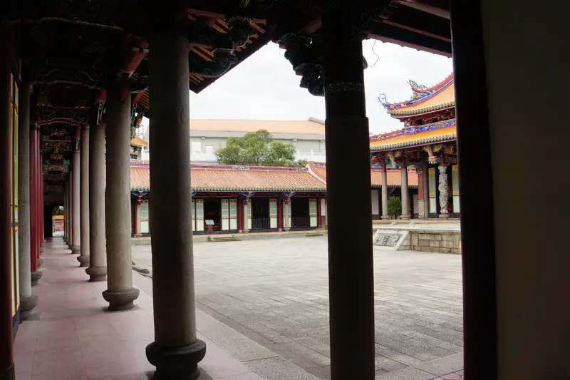Taipei Confucius Temple: calm courtyards and a quieter temple visit